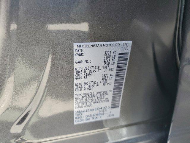 new 2024 Nissan Titan car, priced at $50,115