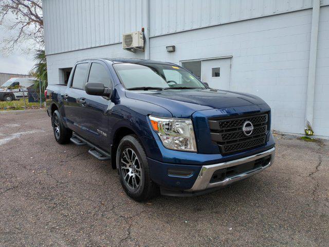 used 2022 Nissan Titan car, priced at $26,944