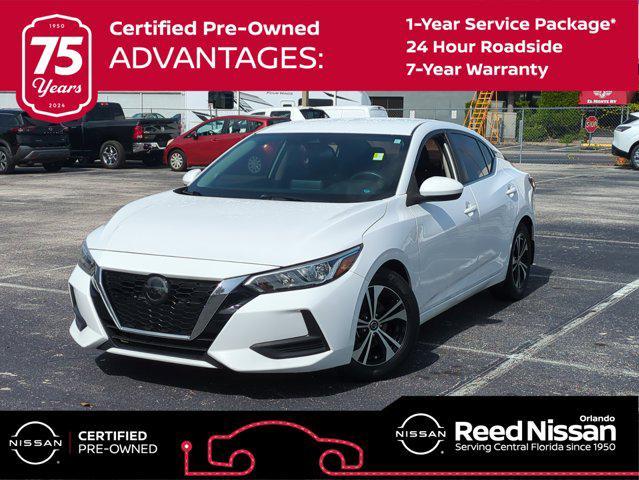 used 2021 Nissan Sentra car, priced at $17,722