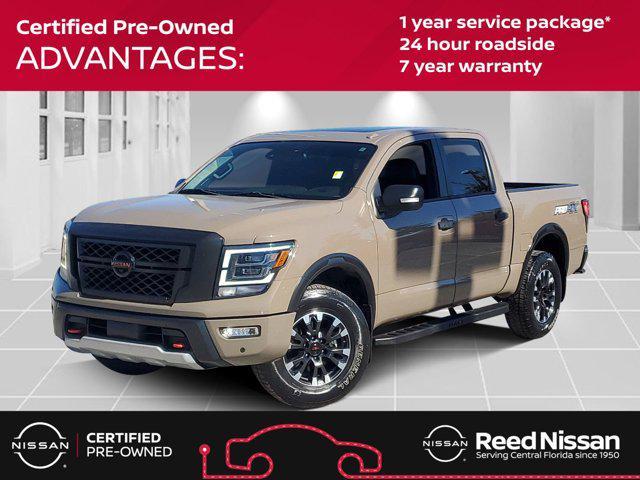 used 2020 Nissan Titan car, priced at $34,744