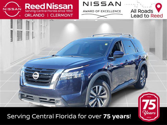 used 2022 Nissan Pathfinder car, priced at $18,999