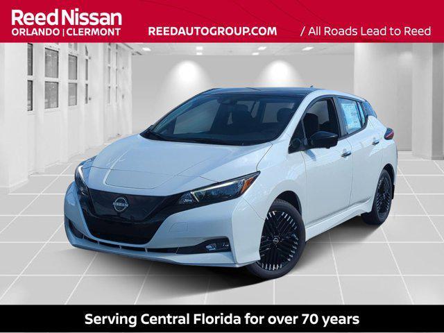 new 2025 Nissan Leaf car, priced at $39,060