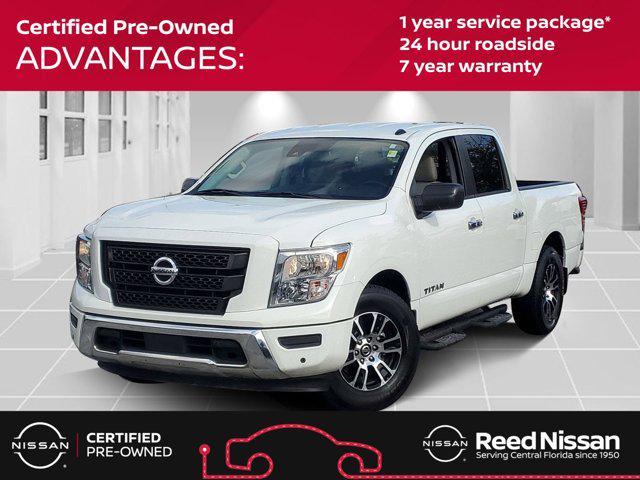 used 2021 Nissan Titan car, priced at $28,992