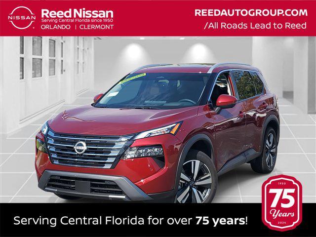 new 2025 Nissan Rogue car, priced at $40,095