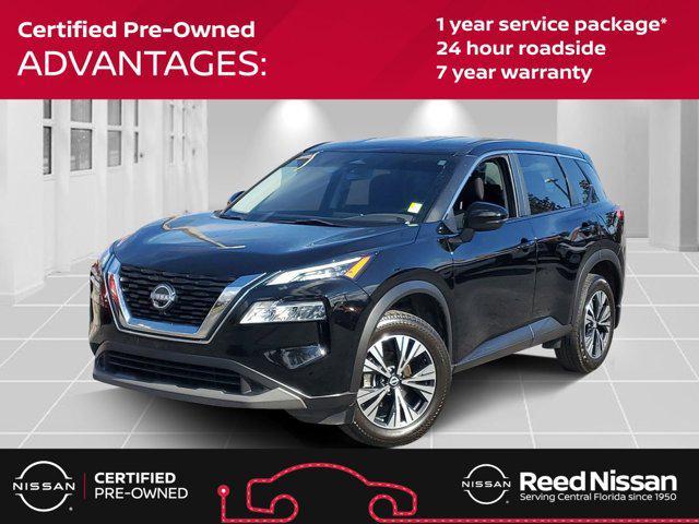 used 2022 Nissan Rogue car, priced at $18,494