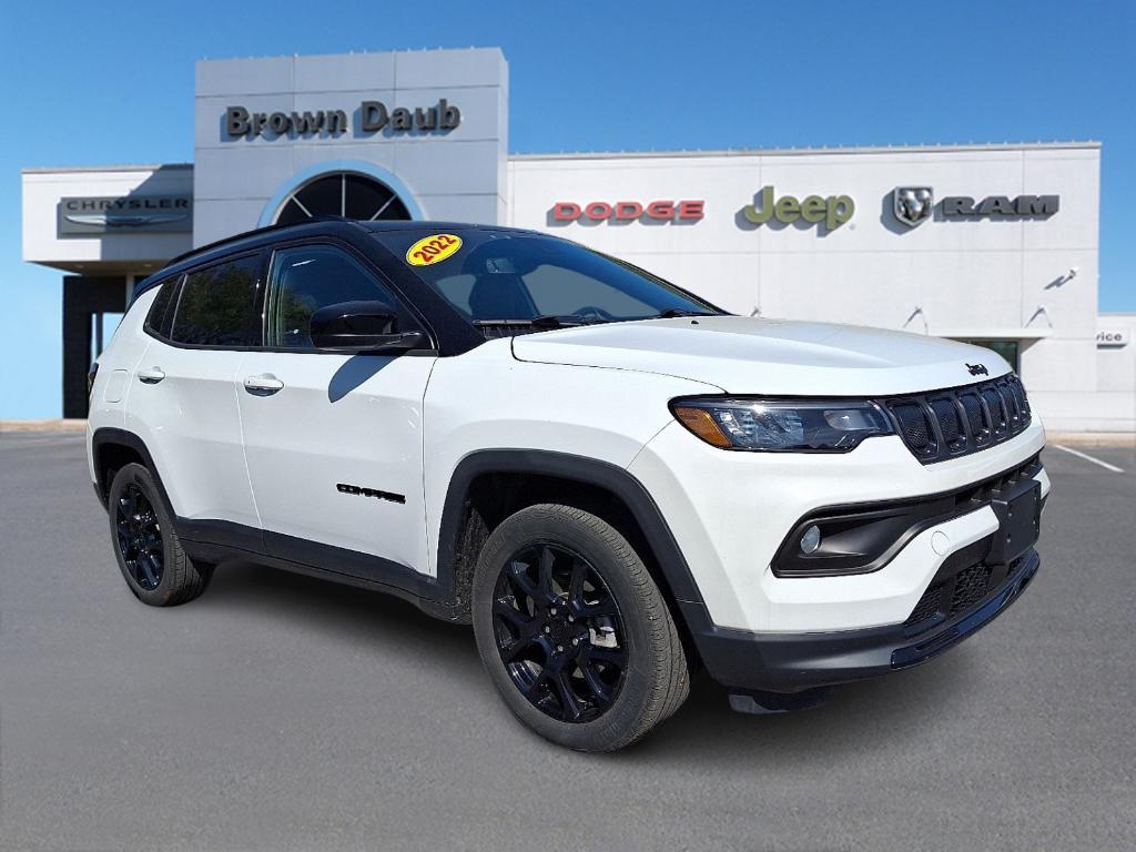 used 2022 Jeep Compass car, priced at $24,777