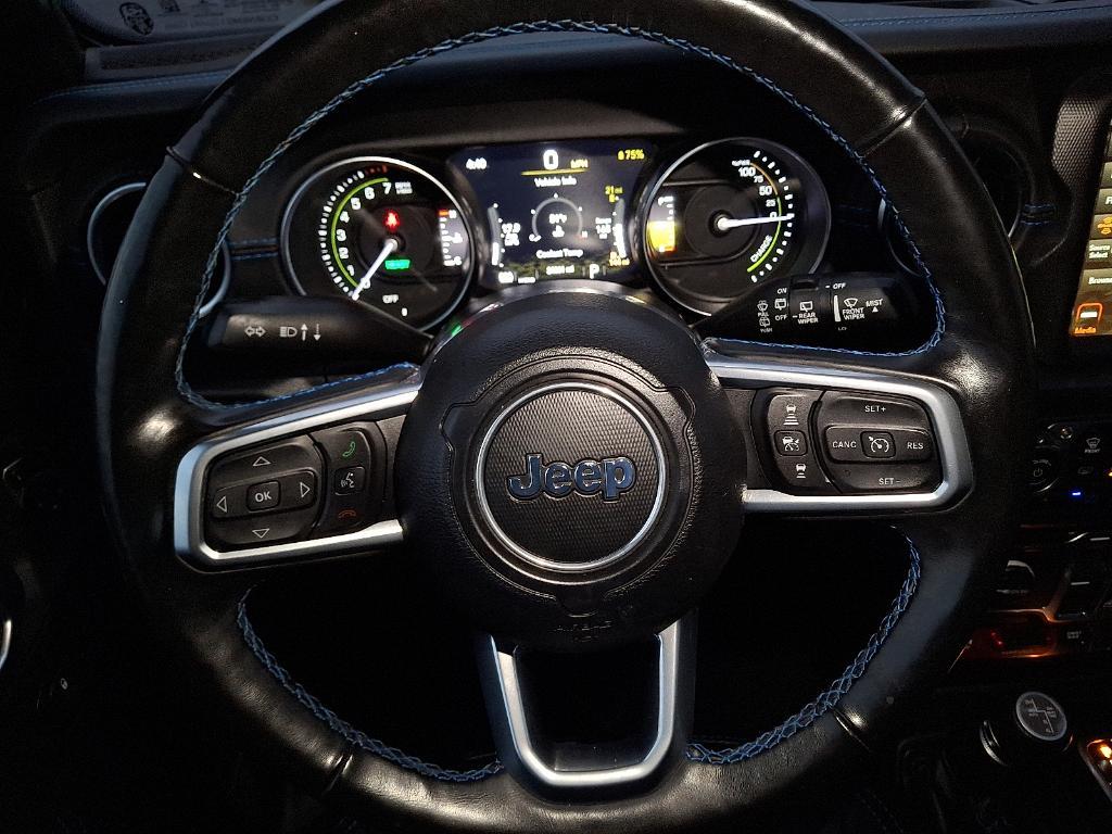 used 2021 Jeep Wrangler Unlimited 4xe car, priced at $34,999