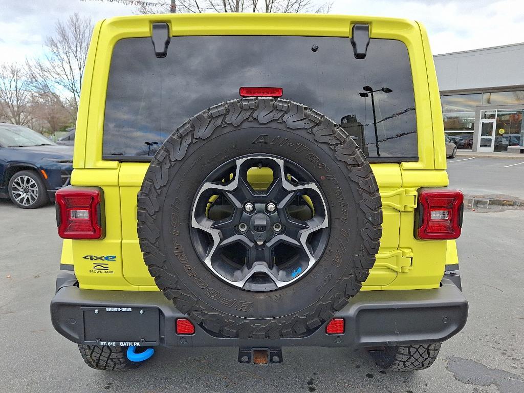 used 2022 Jeep Wrangler Unlimited 4xe car, priced at $37,984