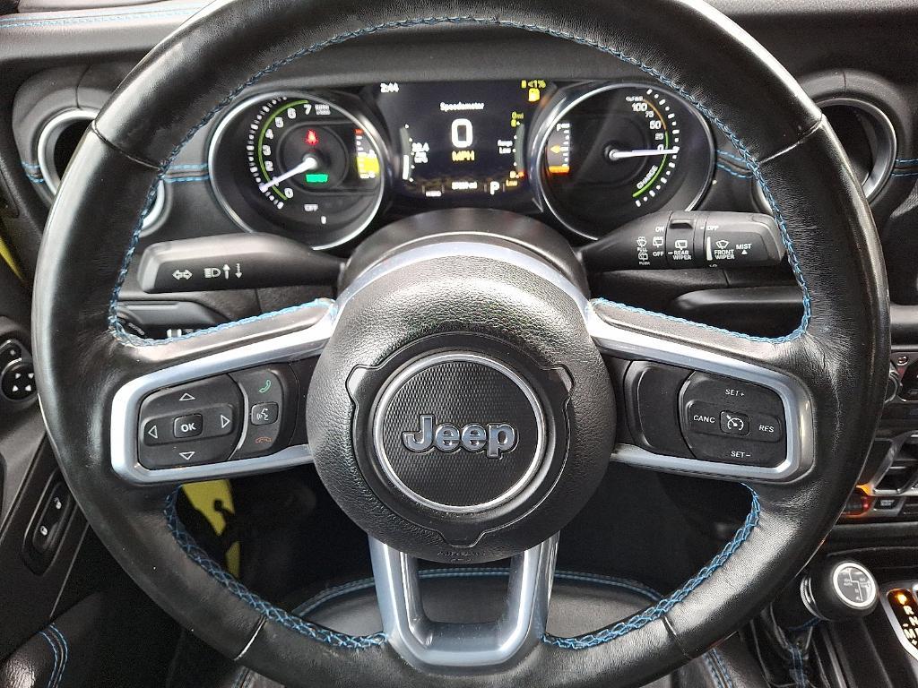 used 2022 Jeep Wrangler Unlimited 4xe car, priced at $37,984
