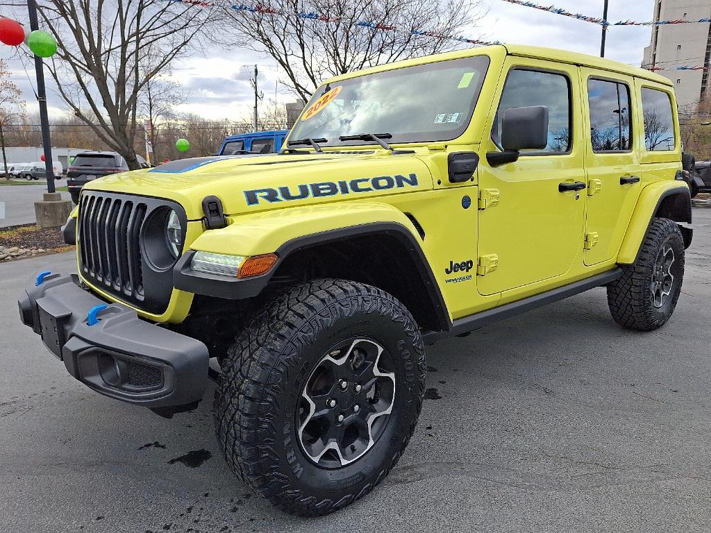 used 2022 Jeep Wrangler Unlimited 4xe car, priced at $37,984