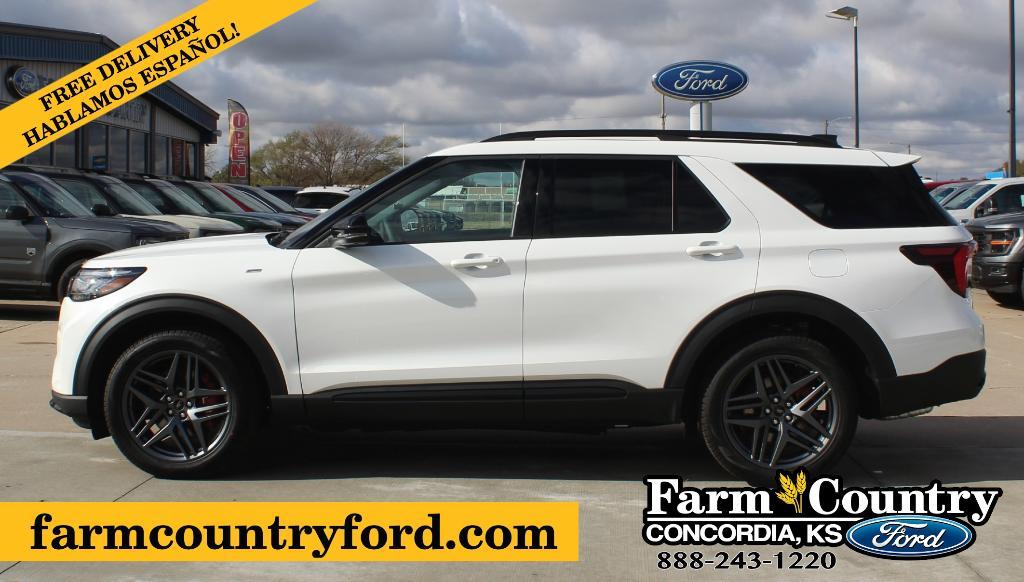 new 2025 Ford Explorer car, priced at $54,335