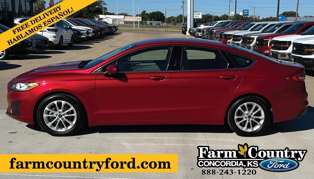 used 2020 Ford Fusion car, priced at $13,995