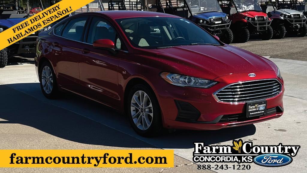 used 2020 Ford Fusion car, priced at $13,995