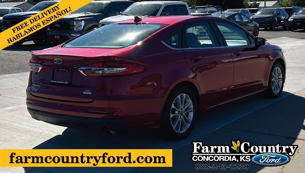 used 2020 Ford Fusion car, priced at $13,995