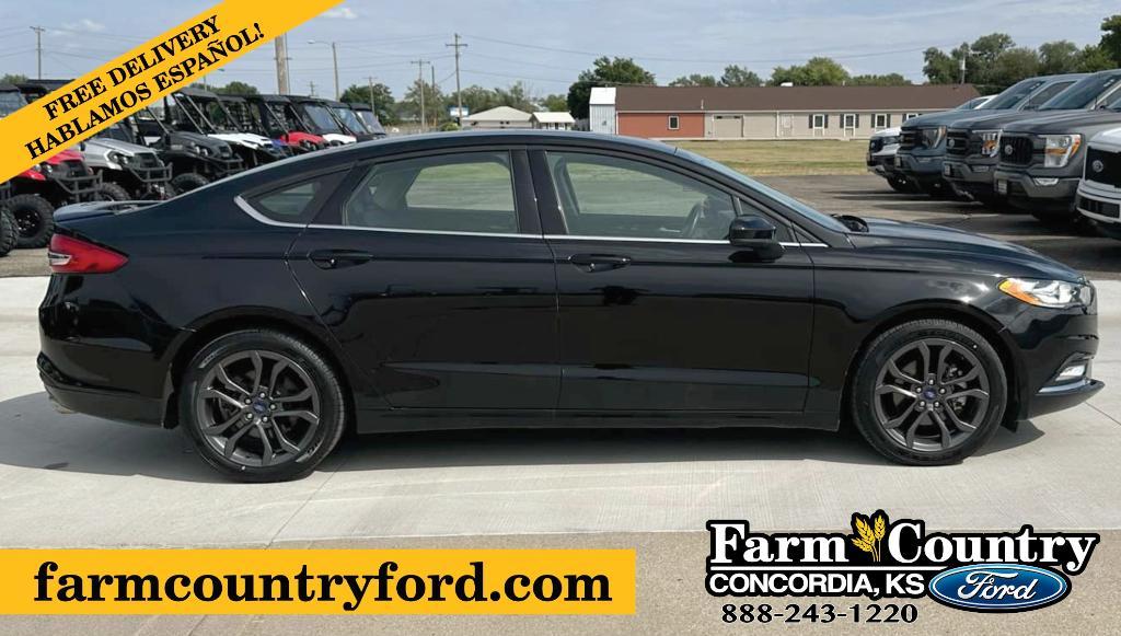 used 2018 Ford Fusion car, priced at $14,995