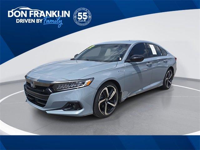 used 2022 Honda Accord Hybrid car, priced at $24,500