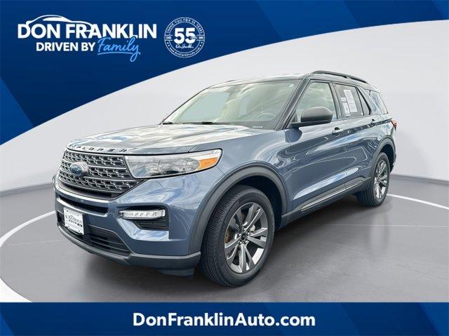 used 2021 Ford Explorer car, priced at $30,898