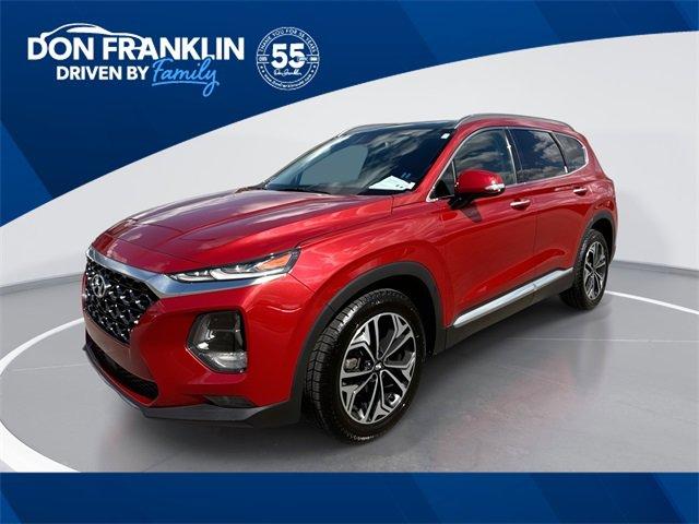 used 2019 Hyundai Santa Fe car, priced at $25,788