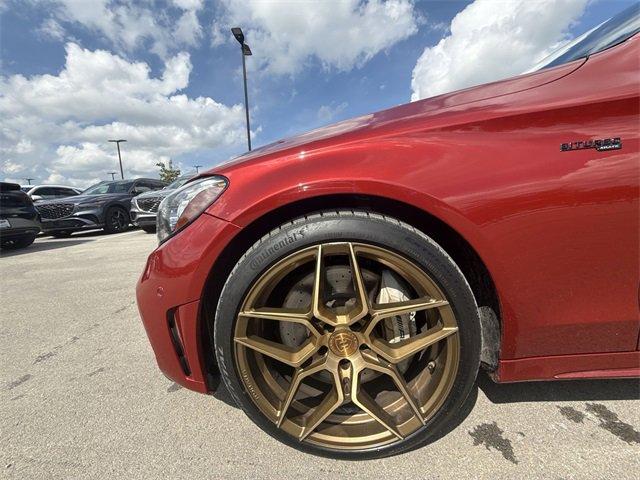 used 2019 Mercedes-Benz AMG C 43 car, priced at $30,965