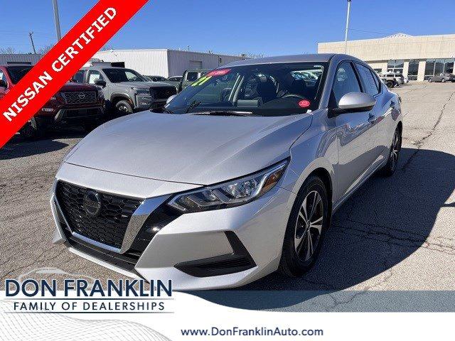 used 2021 Nissan Sentra car, priced at $20,288