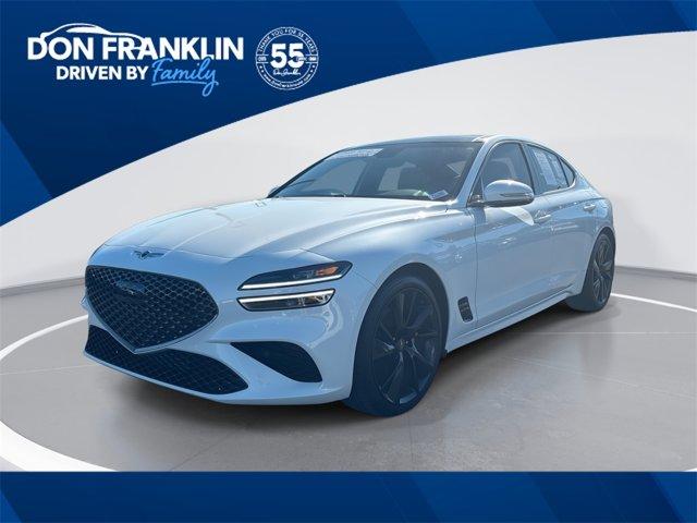 used 2023 Genesis G70 car, priced at $31,554