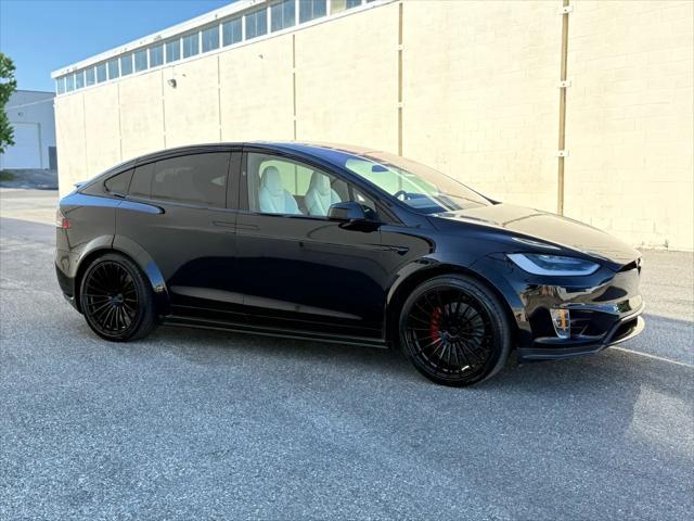 used 2018 Tesla Model X car, priced at $42,500
