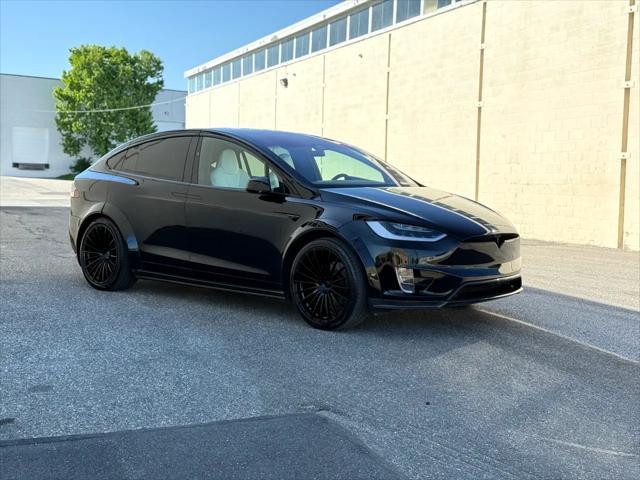 used 2018 Tesla Model X car, priced at $42,500
