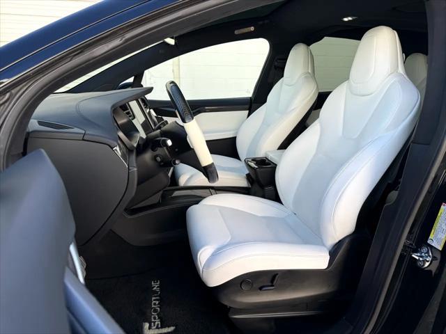 used 2018 Tesla Model X car, priced at $42,500