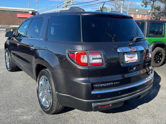 used 2017 GMC Acadia Limited car, priced at $17,980