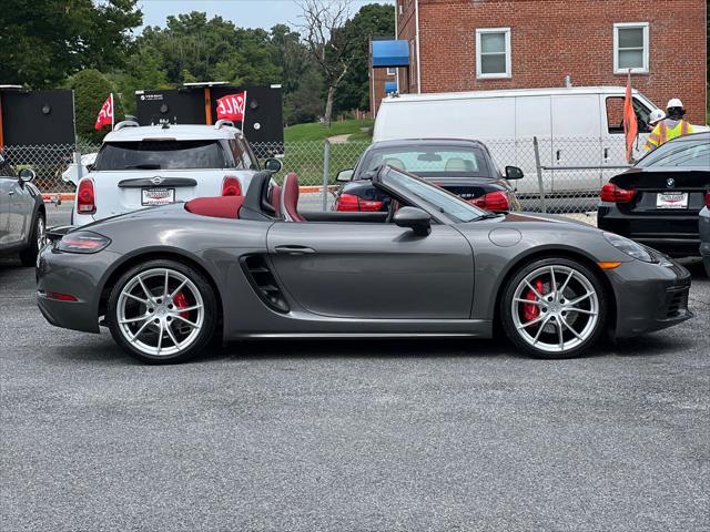 used 2021 Porsche 718 Boxster car, priced at $69,890