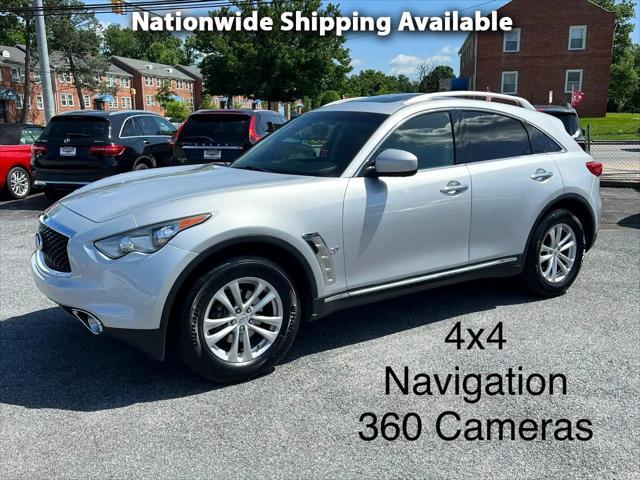 used 2017 INFINITI QX70 car, priced at $17,500