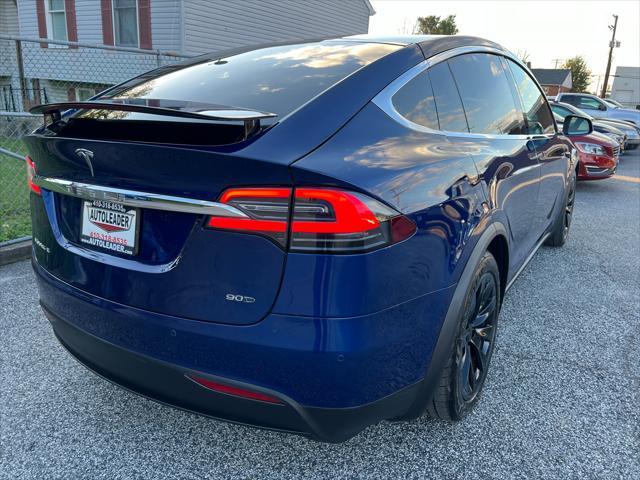 used 2017 Tesla Model X car, priced at $32,990