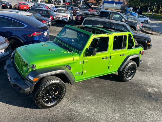 used 2020 Jeep Wrangler Unlimited car, priced at $26,990