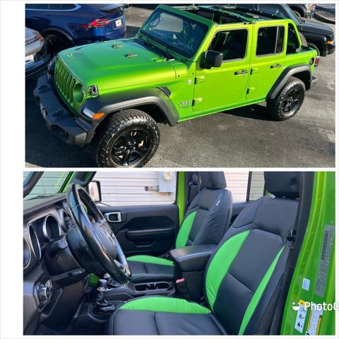 used 2020 Jeep Wrangler Unlimited car, priced at $26,990