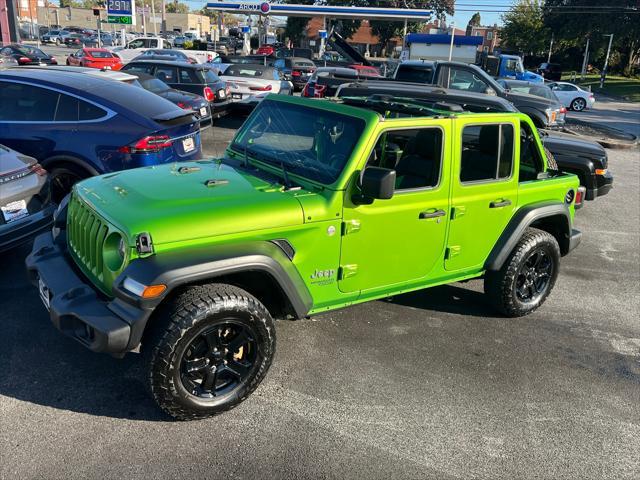 used 2020 Jeep Wrangler Unlimited car, priced at $26,990