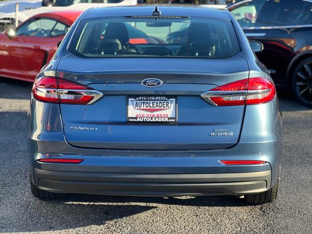 used 2019 Ford Fusion Hybrid car, priced at $16,990