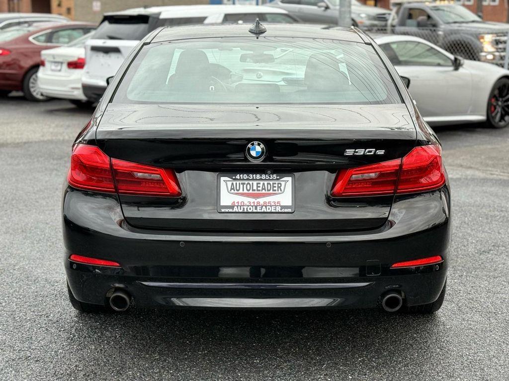 used 2018 BMW 530e car, priced at $19,890