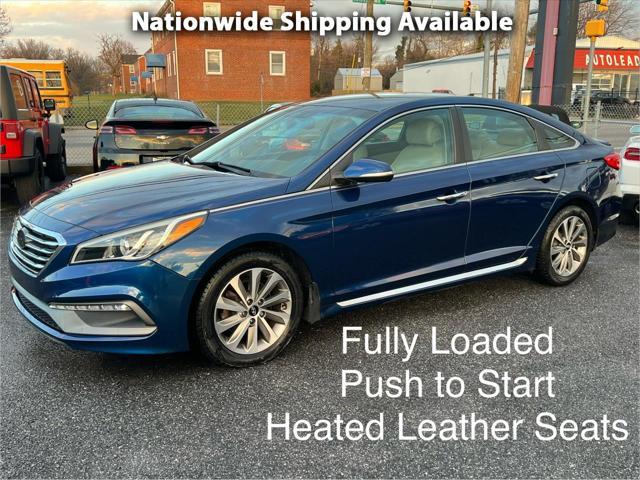 used 2015 Hyundai Sonata car, priced at $12,990