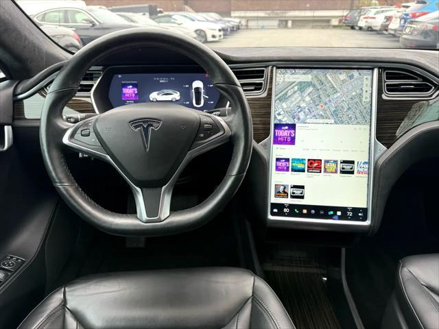 used 2015 Tesla Model S car, priced at $17,990
