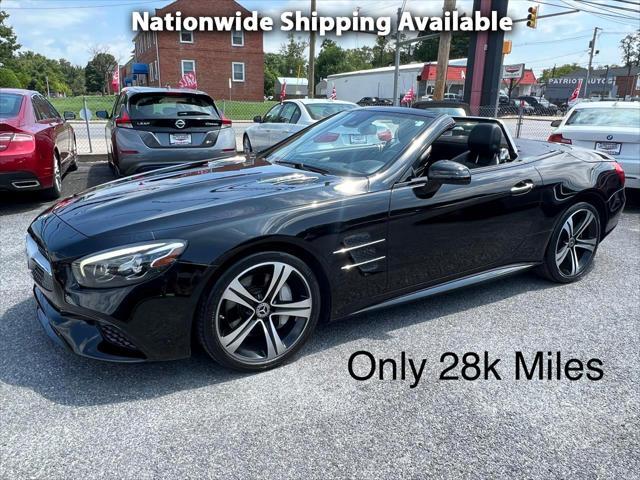 used 2018 Mercedes-Benz SL 450 car, priced at $46,990