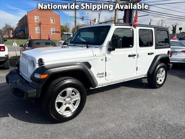 used 2020 Jeep Wrangler Unlimited car, priced at $27,980