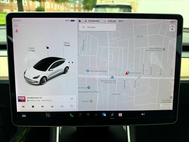 used 2019 Tesla Model 3 car, priced at $17,987