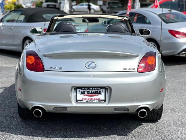 used 2002 Lexus SC 430 car, priced at $18,980