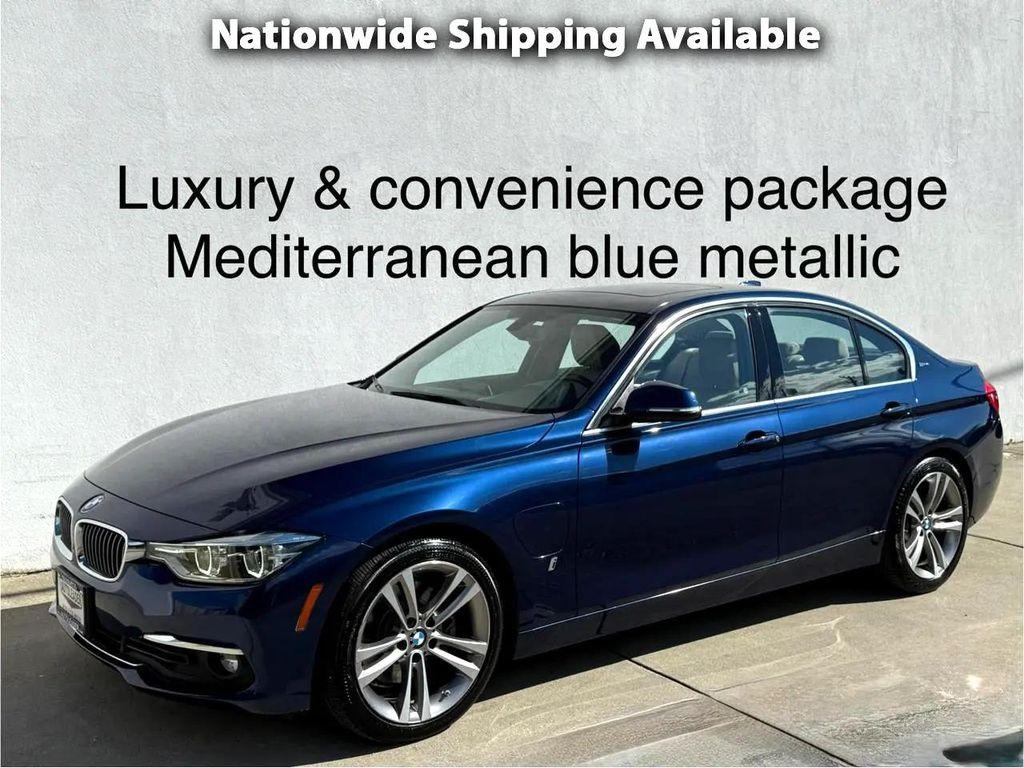 used 2018 BMW 330e car, priced at $17,980