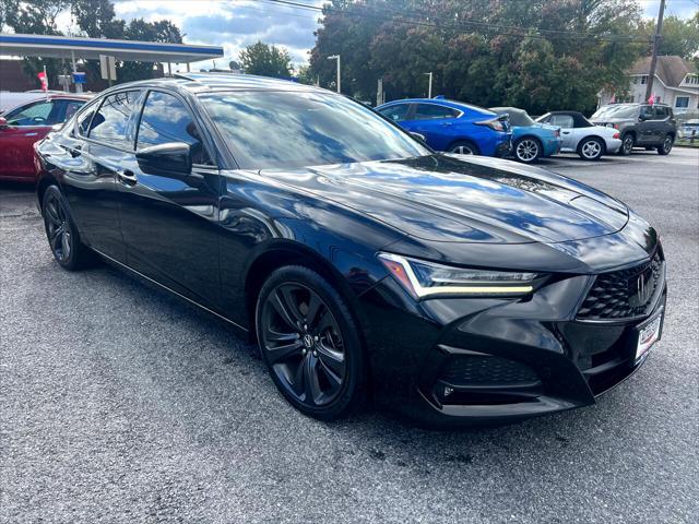 used 2021 Acura TLX car, priced at $32,980