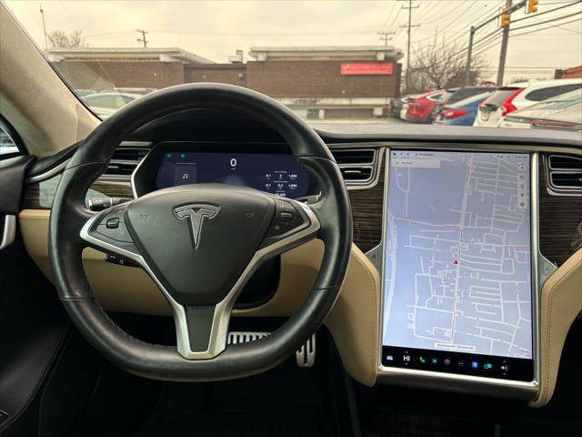 used 2015 Tesla Model S car, priced at $20,990