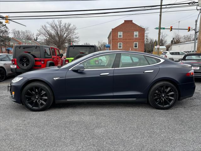 used 2015 Tesla Model S car, priced at $20,990