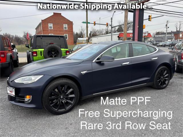 used 2015 Tesla Model S car, priced at $20,990