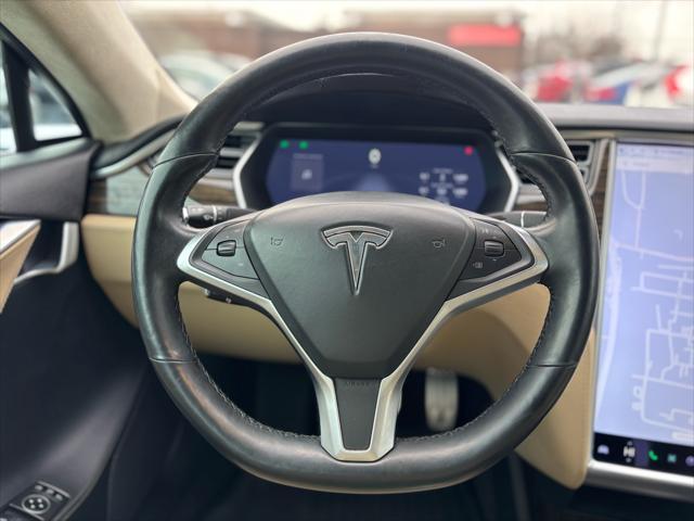 used 2015 Tesla Model S car, priced at $20,990