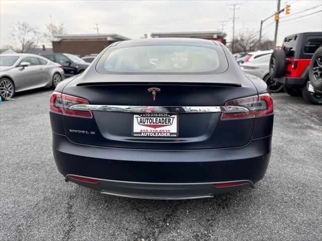 used 2015 Tesla Model S car, priced at $20,990